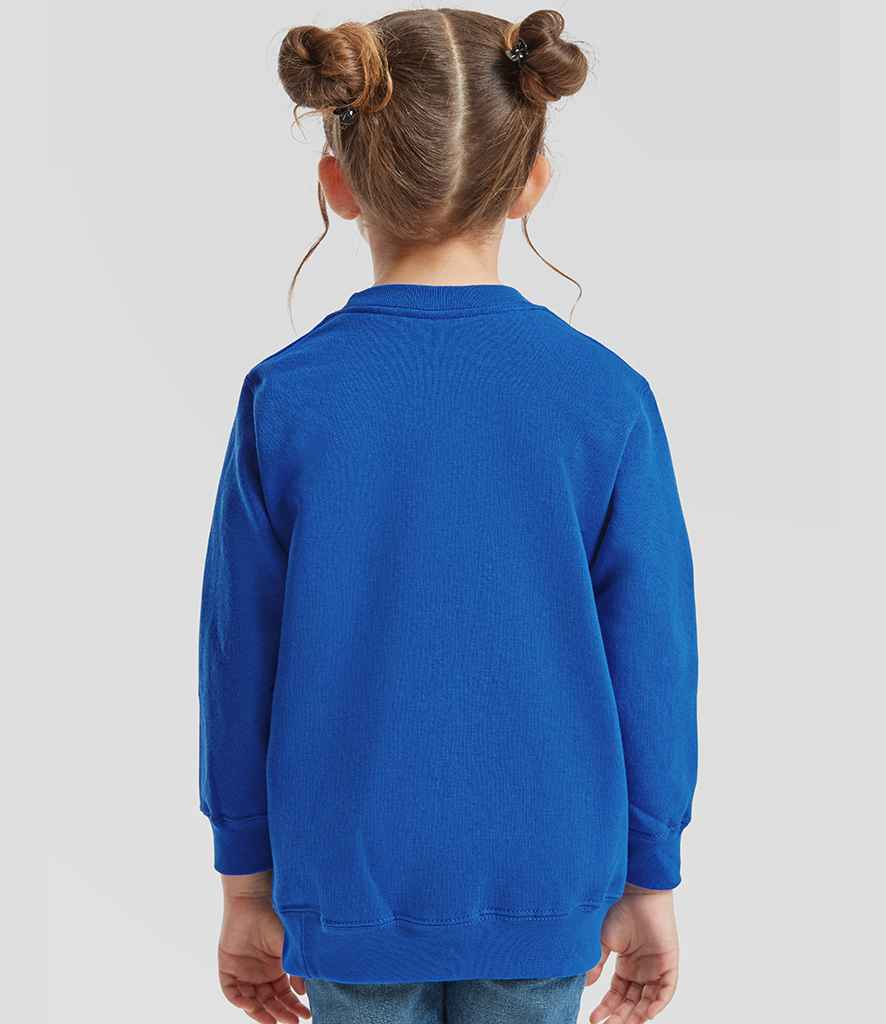 Fruit of the Loom Fruit of the Loom Kids Classic Drop Shoulder Sweatshirt Royal Blue