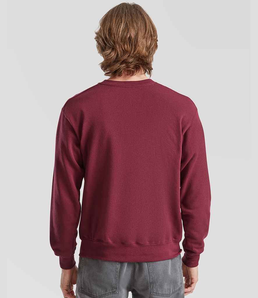 Fruit of the Loom Fruit of the Loom Classic Drop Shoulder Sweatshirt Burgundy
