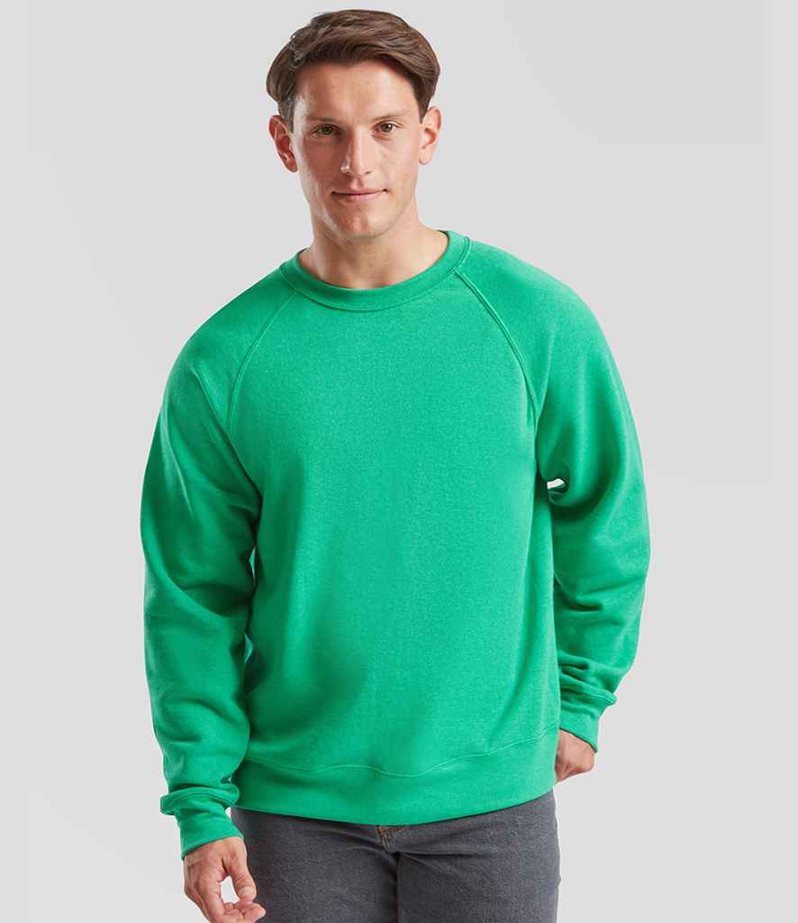 Fruit of the Loom Fruit of the Loom Classic Drop Shoulder Sweatshirt Heather Green