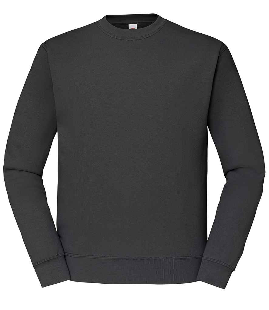Fruit of the Loom Classic Drop Shoulder Sweatshirt in Light Graphite
