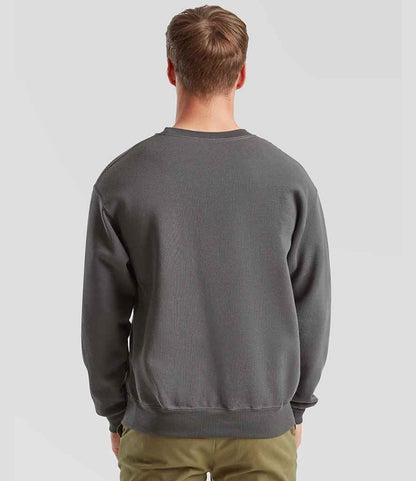 Fruit of the Loom Fruit of the Loom Classic Drop Shoulder Sweatshirt Light Graphite