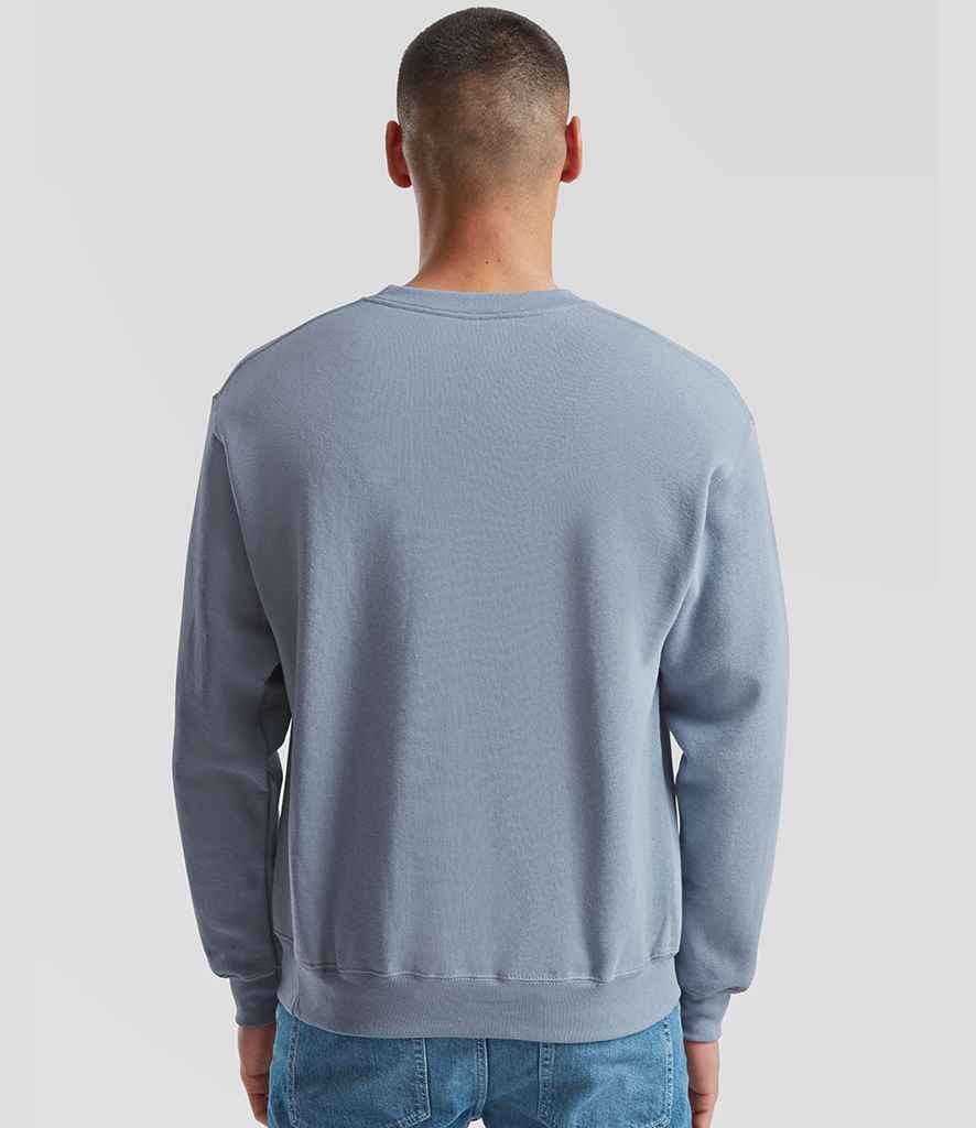 Fruit of the Loom Fruit of the Loom Classic Drop Shoulder Sweatshirt Mineral Blue