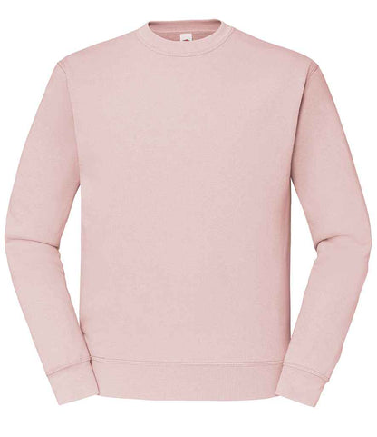 Fruit of the Loom Classic Drop Shoulder Sweatshirt in Powder Rose