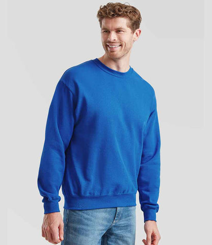 Fruit of the Loom Fruit of the Loom Classic Drop Shoulder Sweatshirt Royal Blue