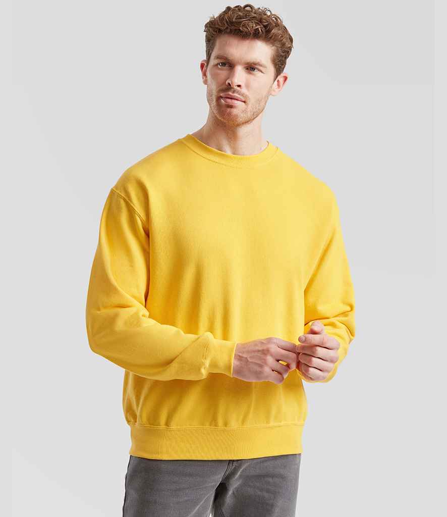 Fruit of the Loom Fruit of the Loom Classic Drop Shoulder Sweatshirt Sunflower