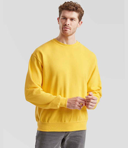 Fruit of the Loom Fruit of the Loom Classic Drop Shoulder Sweatshirt Sunflower