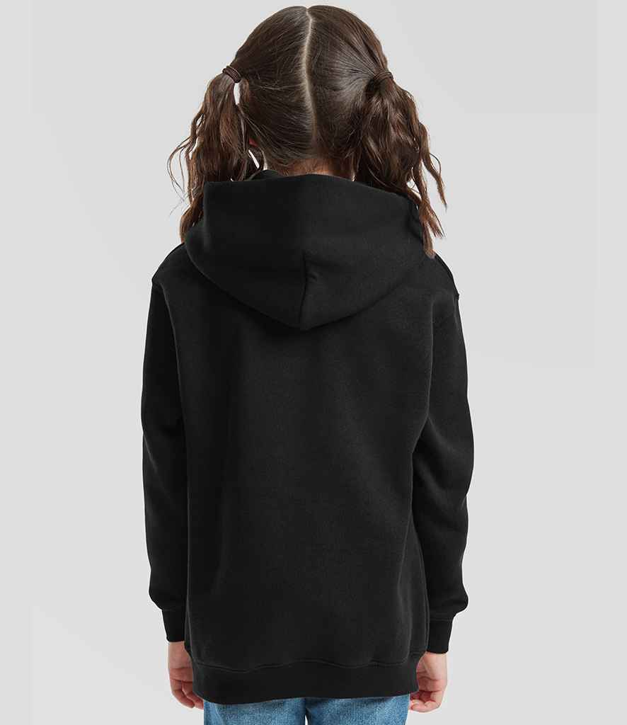Fruit of the Loom Fruit of the Loom Kids Premium Hooded Sweatshirt Black