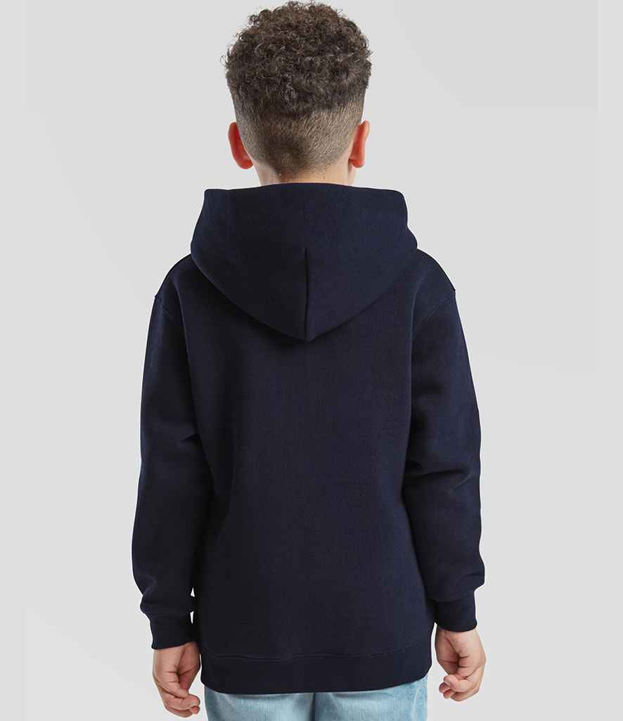 Fruit of the Loom Fruit of the Loom Kids Premium Hooded Sweatshirt Deep Navy