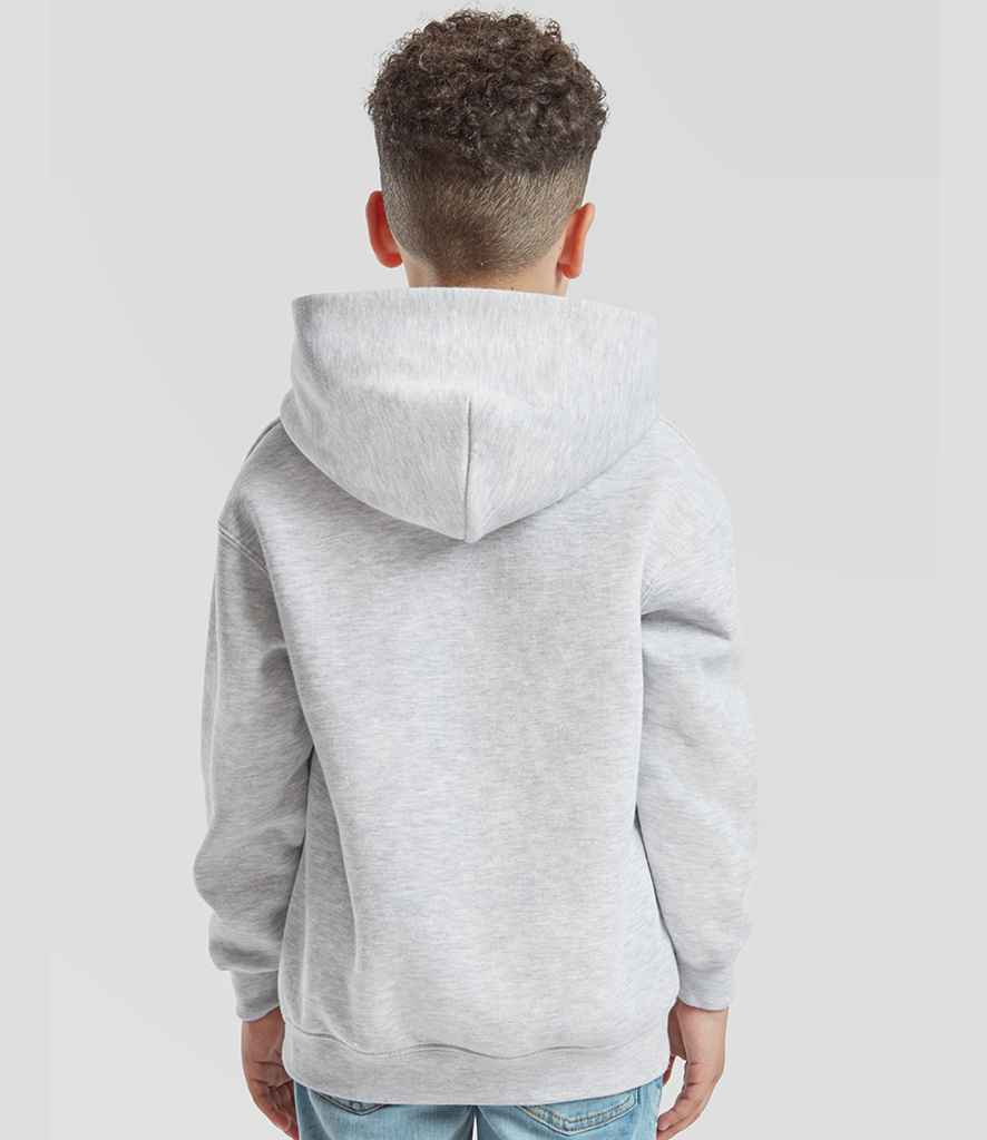 Fruit of the Loom Fruit of the Loom Kids Premium Hooded Sweatshirt Heather Grey