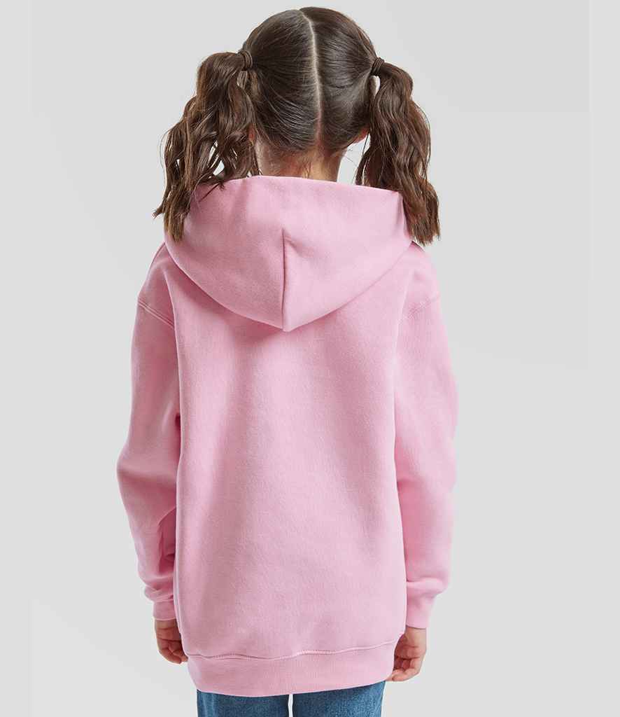Fruit of the Loom Fruit of the Loom Kids Premium Hooded Sweatshirt Light Pink