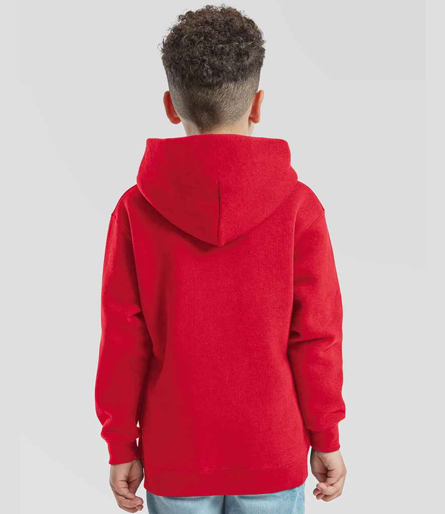 Fruit of the Loom Fruit of the Loom Kids Premium Hooded Sweatshirt Red