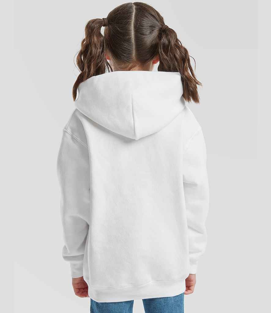 Fruit of the Loom Fruit of the Loom Kids Premium Hooded Sweatshirt White