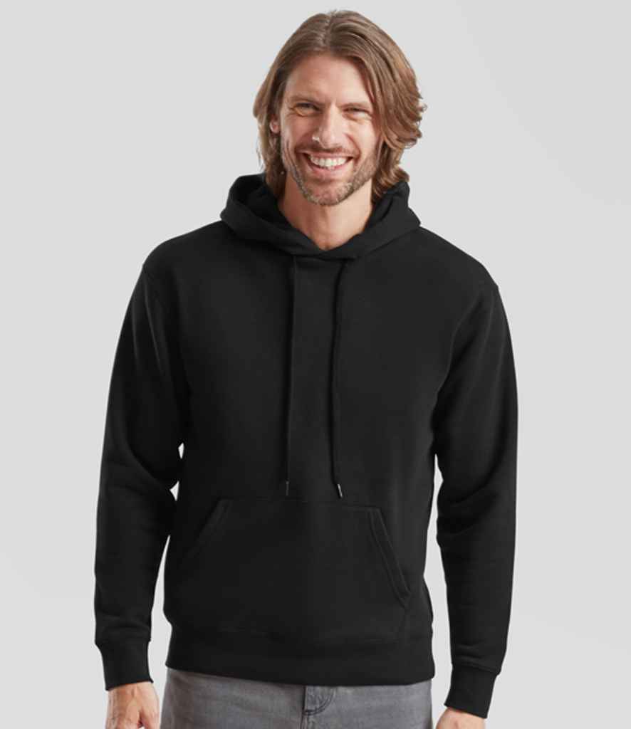 Fruit of the Loom Fruit of the Loom Premium Hooded Sweatshirt Black