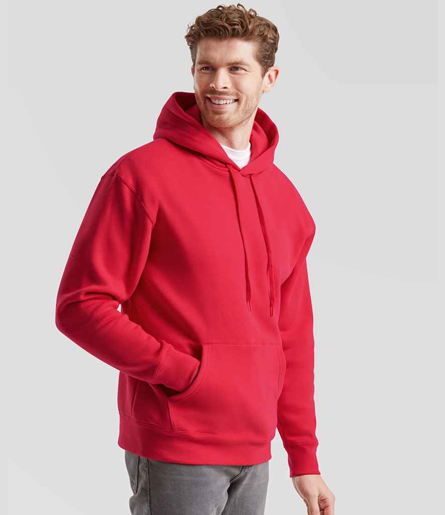 Fruit of the Loom Fruit of the Loom Premium Hooded Sweatshirt Red