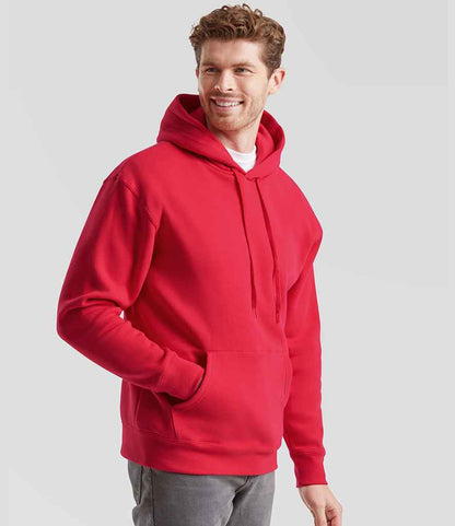 Fruit of the Loom Fruit of the Loom Premium Hooded Sweatshirt Red
