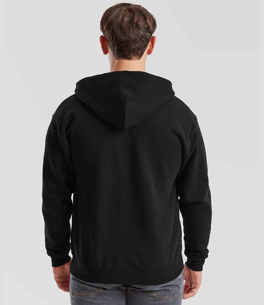 Fruit of the Loom Fruit of the Loom Premium Zip Hooded Sweatshirt Black