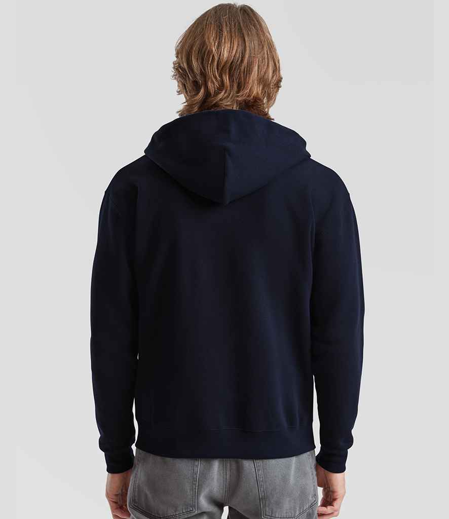 Fruit of the Loom Fruit of the Loom Premium Zip Hooded Sweatshirt Deep Navy