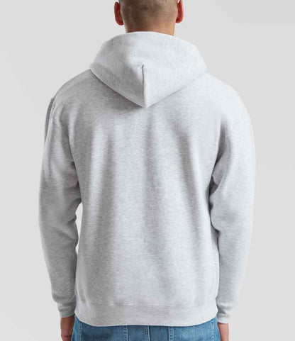 Fruit of the Loom Fruit of the Loom Premium Zip Hooded Sweatshirt Heather Grey