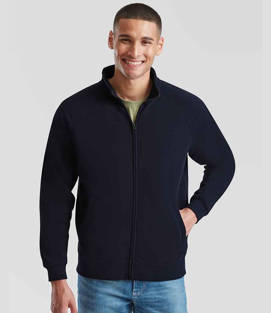 Fruit of the Loom Fruit of the Loom Premium Sweat Jacket Deep Navy
