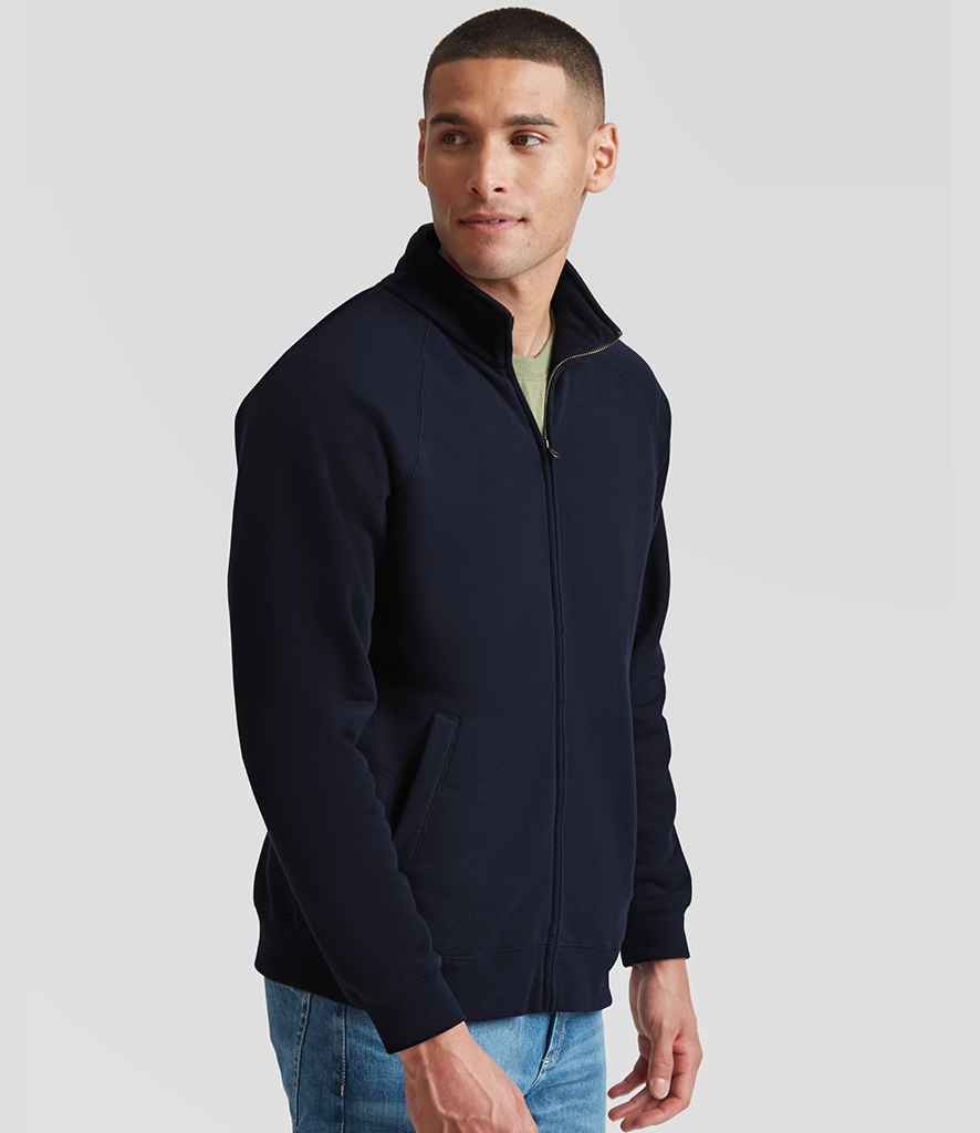 Fruit of the Loom Fruit of the Loom Premium Sweat Jacket Deep Navy