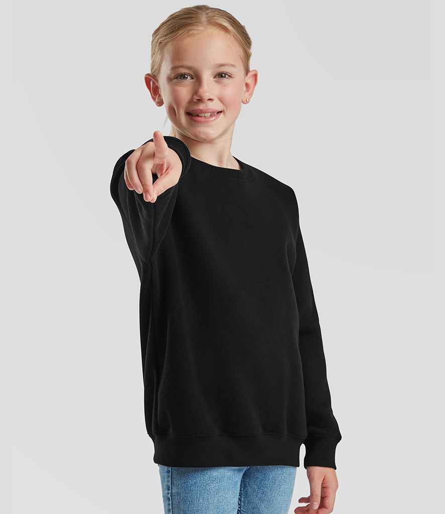 Fruit of the Loom Fruit of the Loom Kids Premium Drop Shoulder Sweatshirt