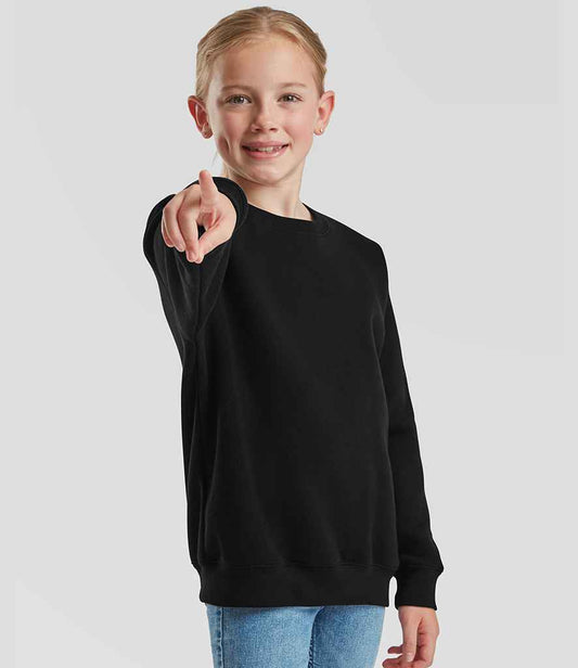 Fruit of the Loom Fruit of the Loom Kids Premium Drop Shoulder Sweatshirt
