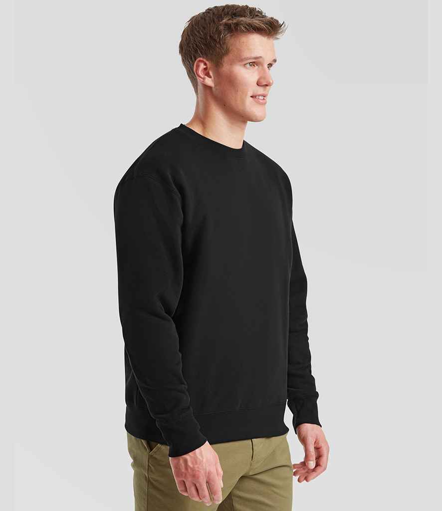 Fruit of the Loom Fruit of the Loom Premium Drop Shoulder Sweatshirt Black