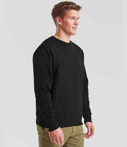 Fruit of the Loom Fruit of the Loom Premium Drop Shoulder Sweatshirt Black