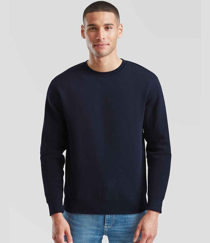 Fruit of the Loom Fruit of the Loom Premium Drop Shoulder Sweatshirt Deep Navy