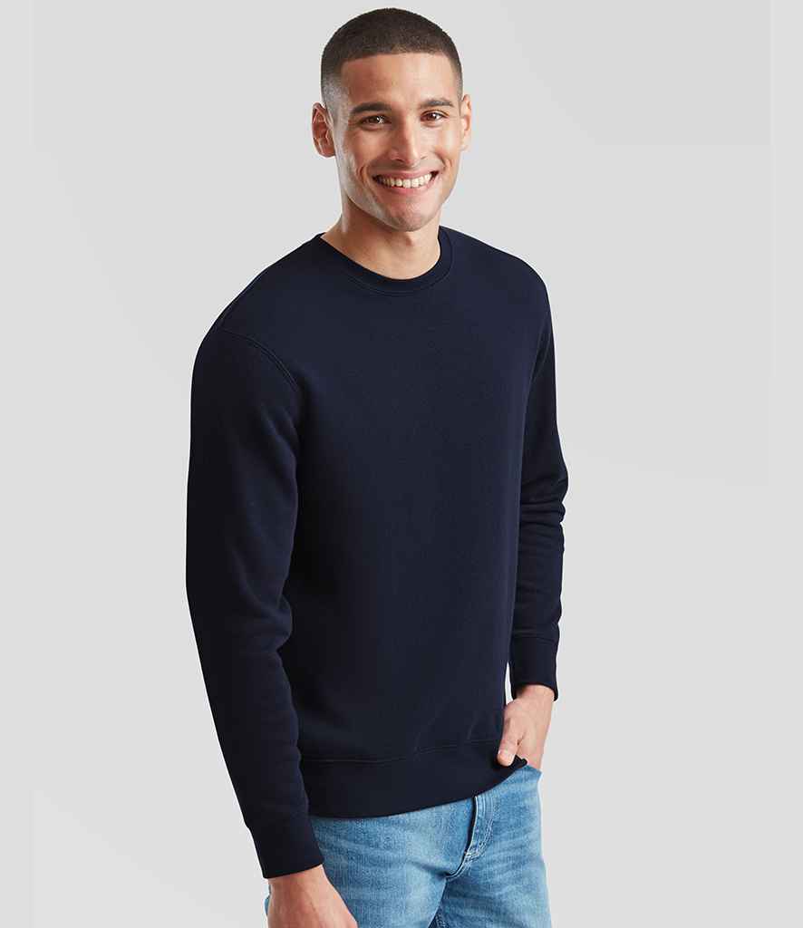 Fruit of the Loom Premium Drop Shoulder Sweatshirt - model image