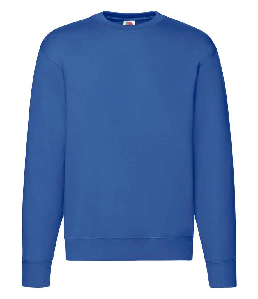 Fruit of the Loom Fruit of the Loom Premium Drop Shoulder Sweatshirt Royal Blue