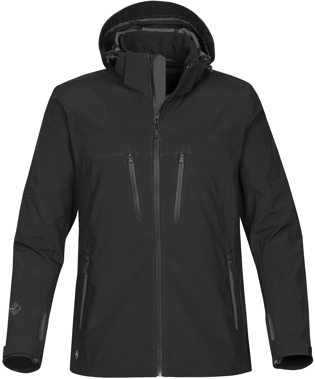 Stormtech Patrol technical softshell jacket Black/Carbon*