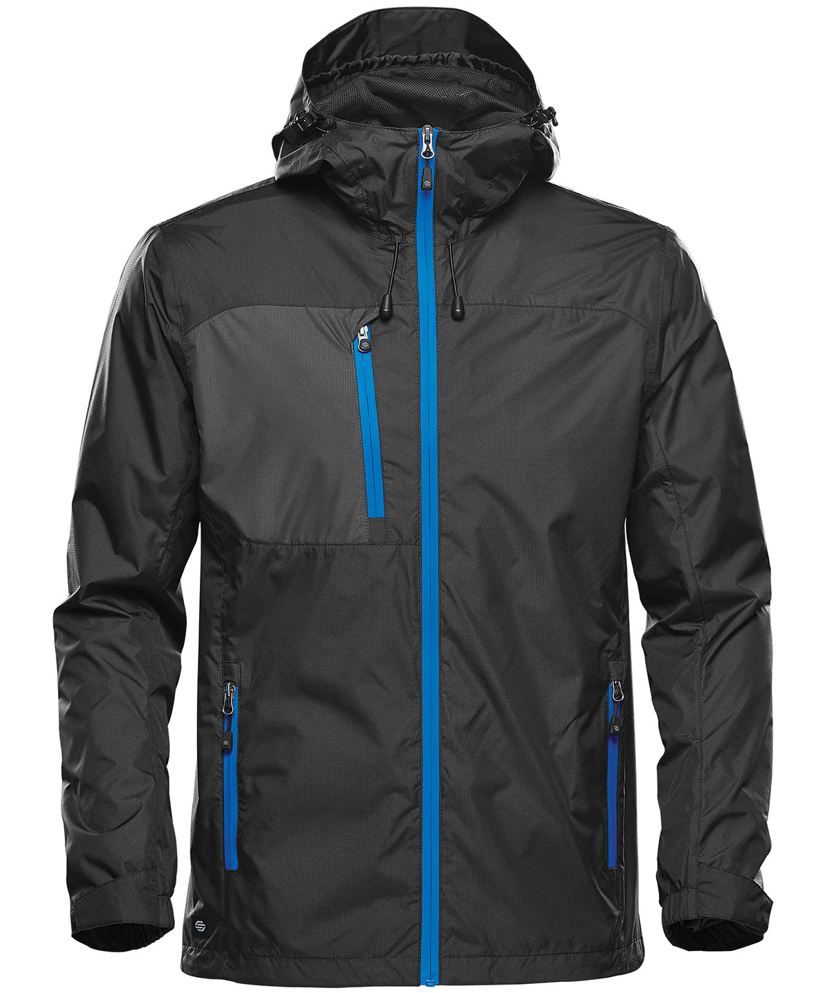 Stormtech Olympia shell Black/Azure Blue