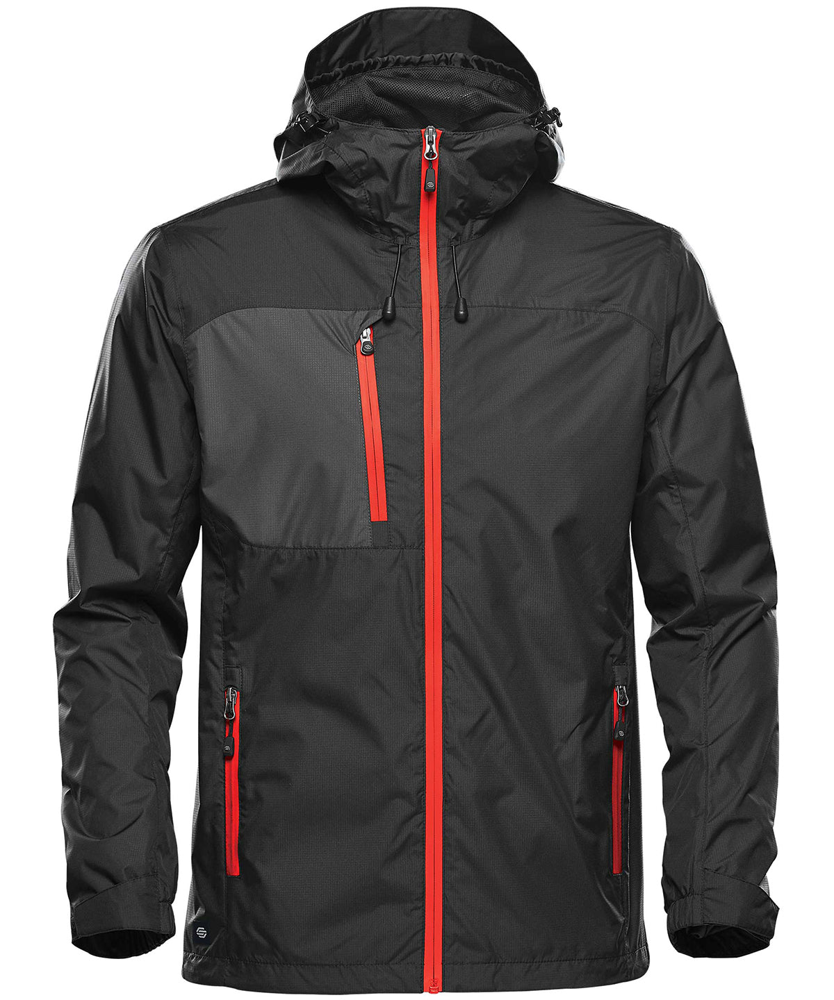 Stormtech Olympia shell Black/Azure Blue