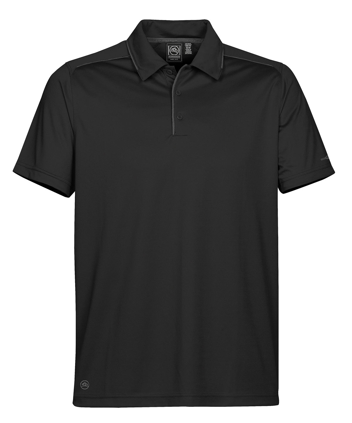 Stormtech H2X Inertia performance polo Black/Graphite