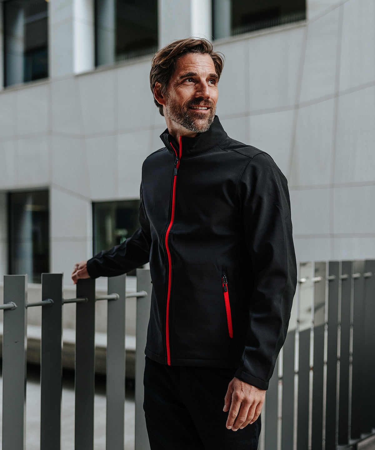 Stormtech Orbiter softshell Black/Azure*