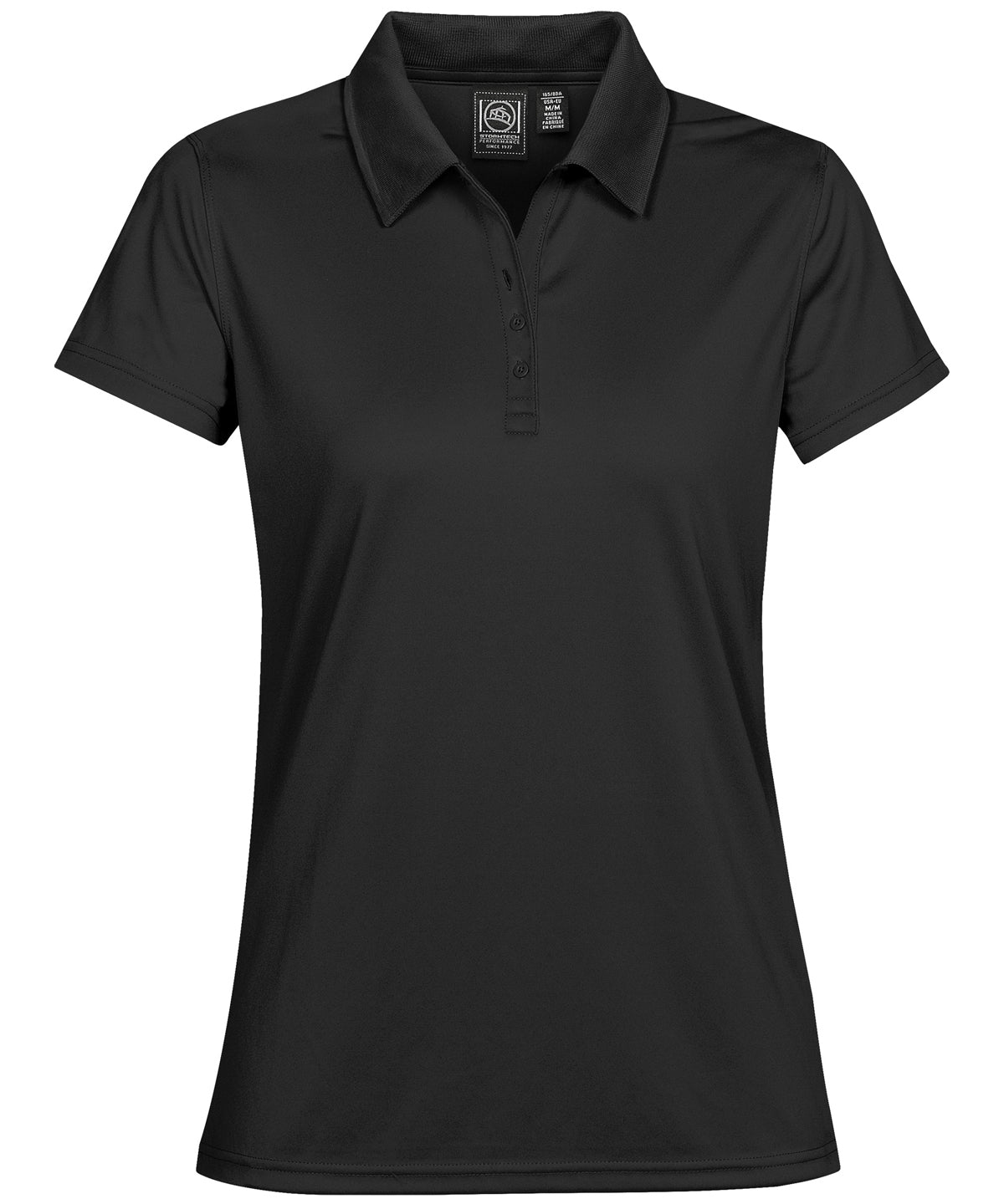 Stormtech Women's Eclipse H2X-DRY® piqué polo Black