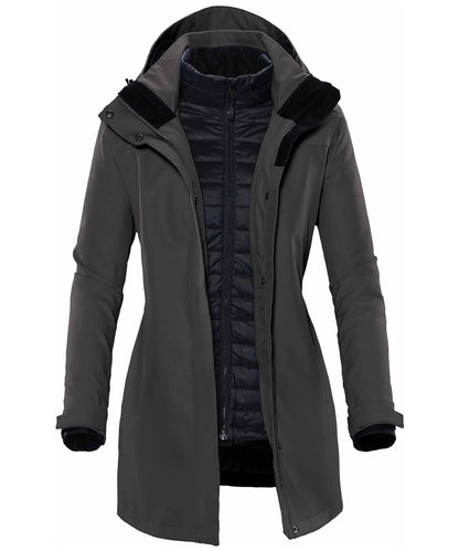 Stormtech Women's Avalante system jacket Charcoal Twill