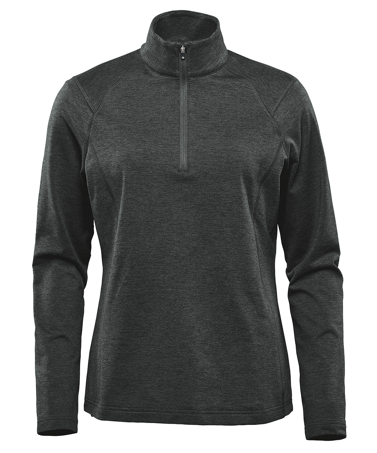 Stormtech Women’s Treeline ¼-zip fleece Black Heather