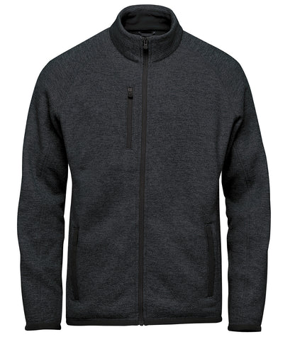 Stormtech Avalante full-zip fleece jacket Black Heather