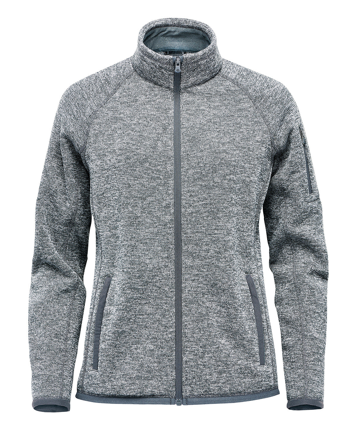 Stormtech Women’s Avalante full-zip fleece jacket Granite Heather