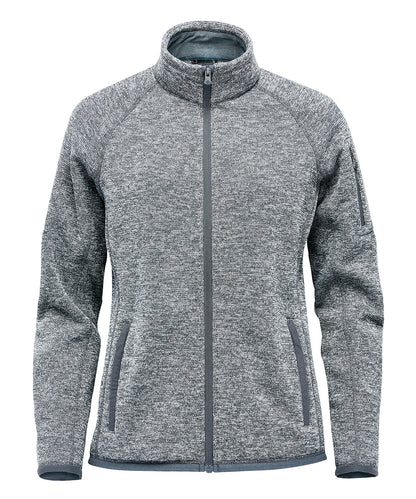 Stormtech Women’s Avalante full-zip fleece jacket Granite Heather