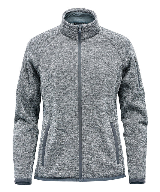 Stormtech Women’s Avalante full-zip fleece jacket Granite Heather