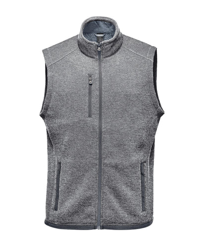 Stormtech Avalante fleece vest Granite Heather