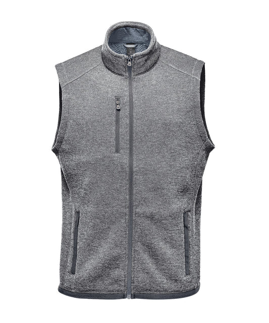 Stormtech Avalante fleece vest Granite Heather