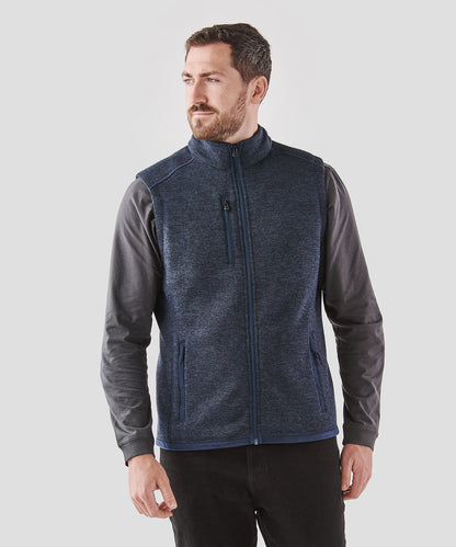 Stormtech Avalante fleece vest Black Heather