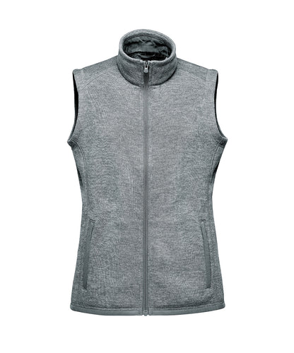 Stormtech Women’s Avalante fleece vest Granite Heather