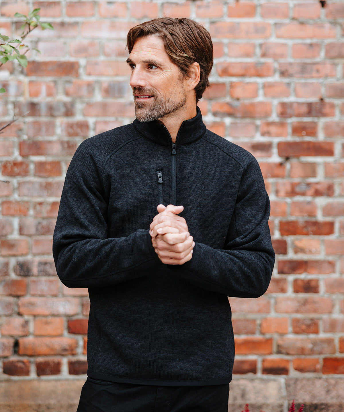 Stormtech Avalante ¼-zip fleece Black Heather