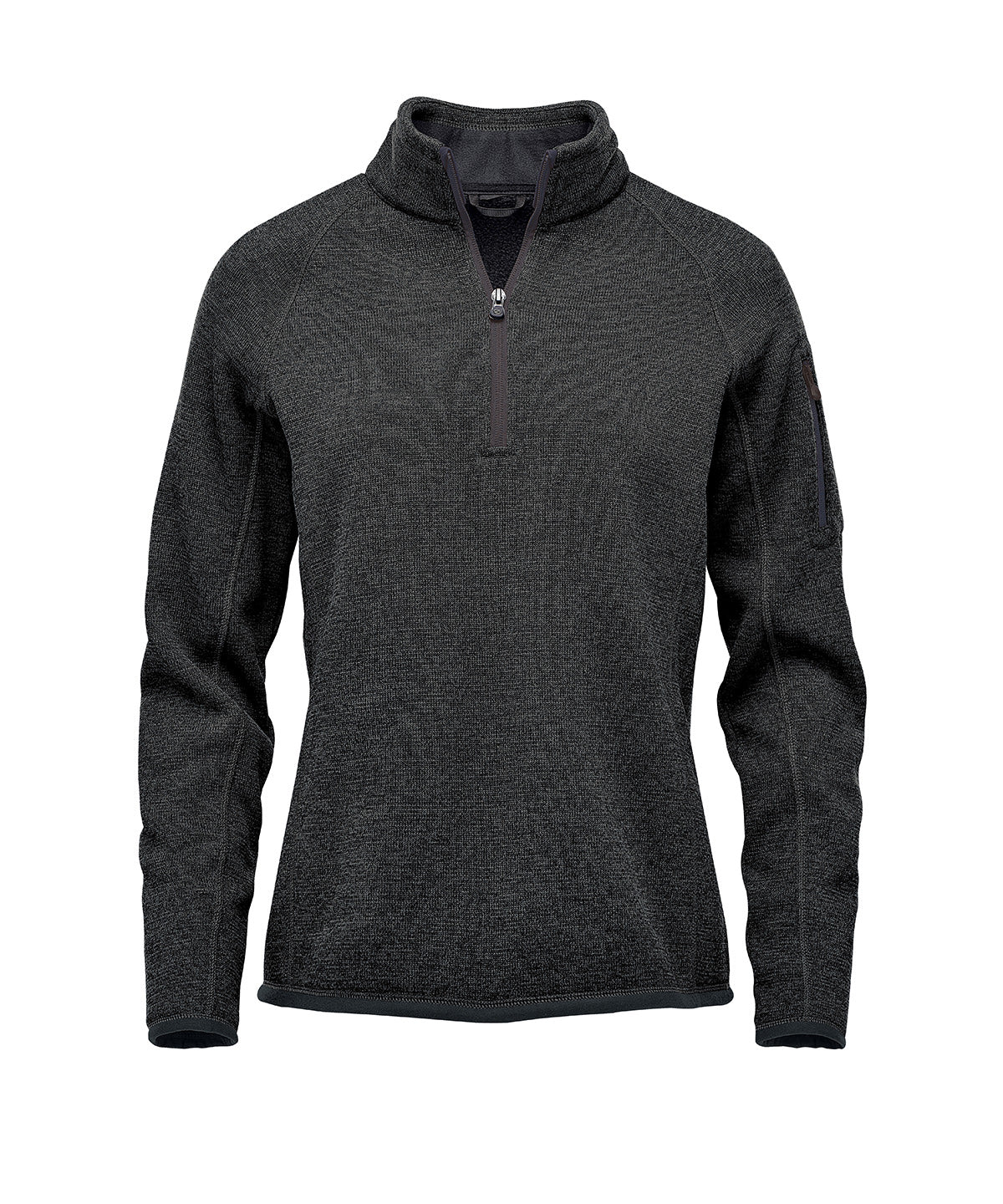 Stormtech Women’s Avalante ¼-zip fleece Black Heather