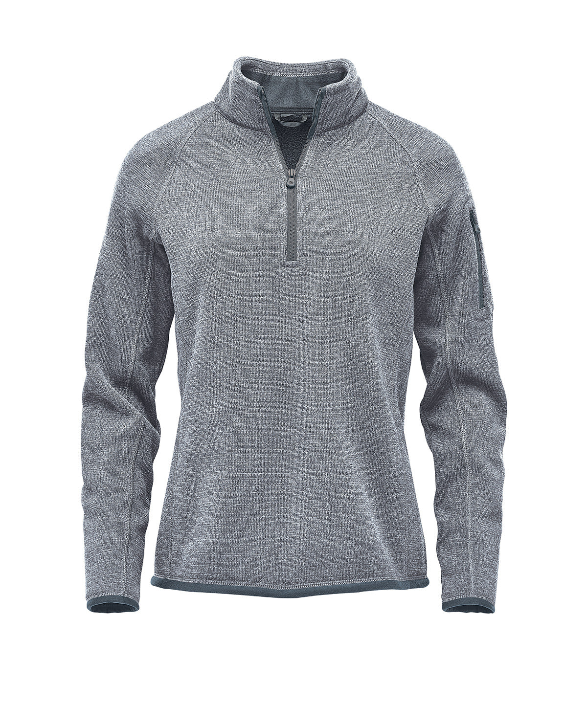 Stormtech Women’s Avalante ¼-zip fleece Granite Heather